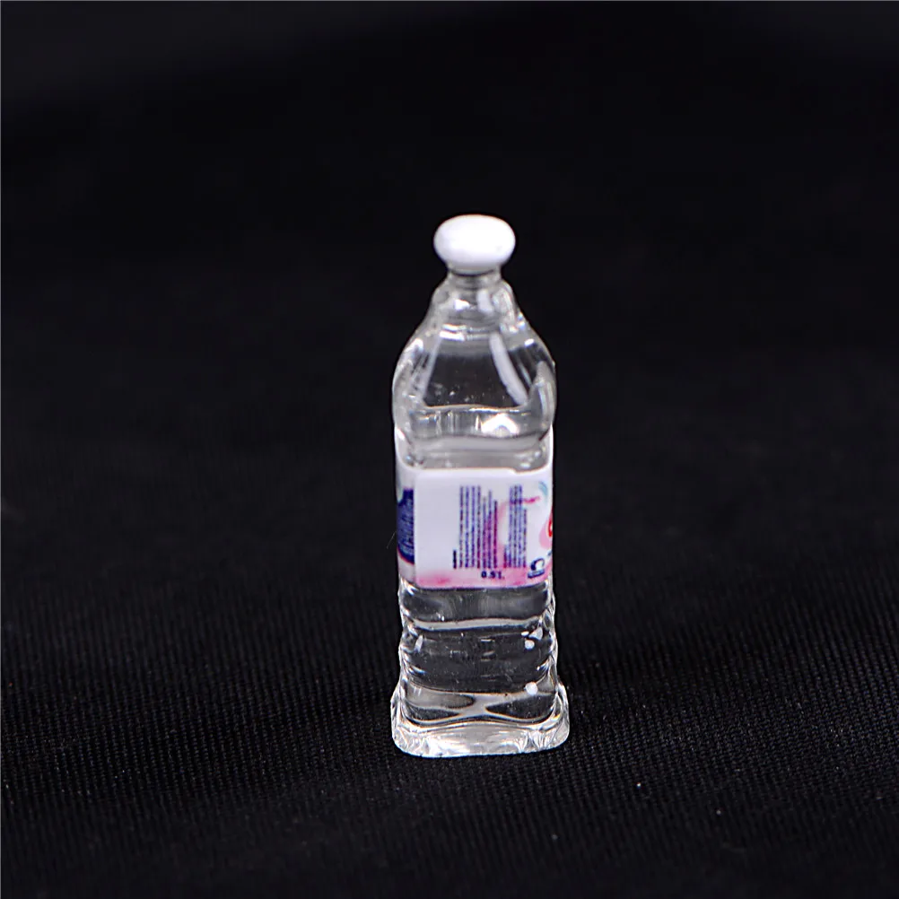 4PCS Water bottle Miniature Toy Dollhouse 1:6 Scale Mineral Doll Food Kitchen Living Room Accessories Kids Gift Pretend Play | Ролевые и