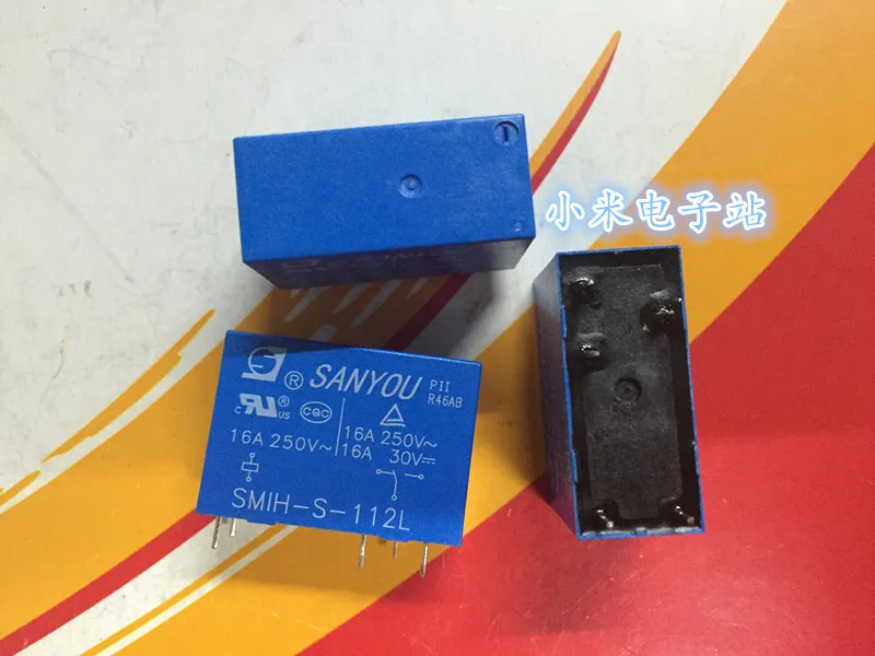 Реле SANYOU three реле 5 футов 16 А 250 В SMIH S 112L|relay 5|relay sanyousanyou relays |