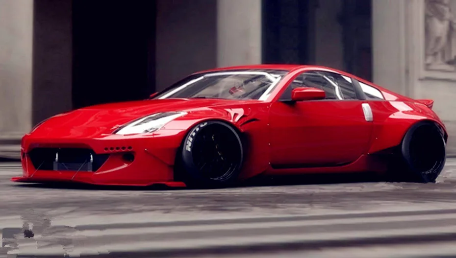 Переднее крыло Rocket Bunny для стекловолокна FRP 350Z|rocket bunny 350z|350z rocket bunnyfender front |