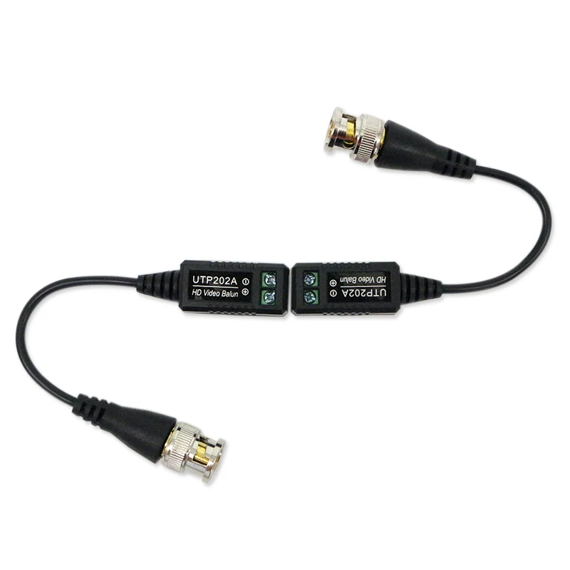 Quality Cheapest enhanced Video Balun Twisted BNC CCTV passive Transceivers UTP Cat5 20PCS | Безопасность и защита