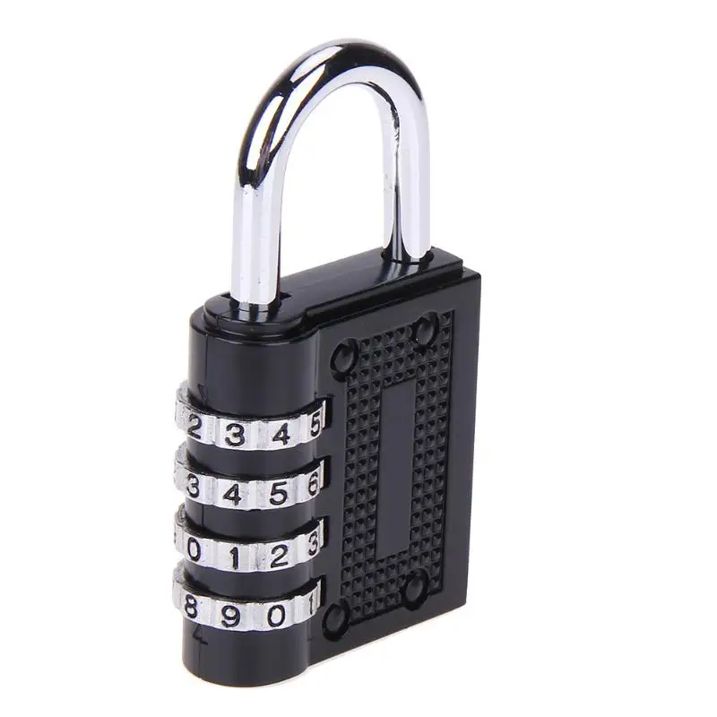 4 набора замок с цифровым шифром цинковый сплав шкаф LockerCombination чемодан Чемодан