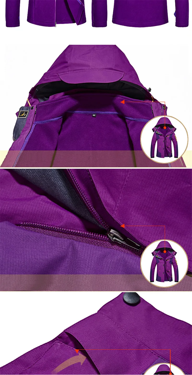 WOLFONROAD зимняя мужская 8XL ветровка для спорта на открытом воздухе женская куртка водонепроницаемая флисовая термокуртка пальто Треккинговая горная куртка