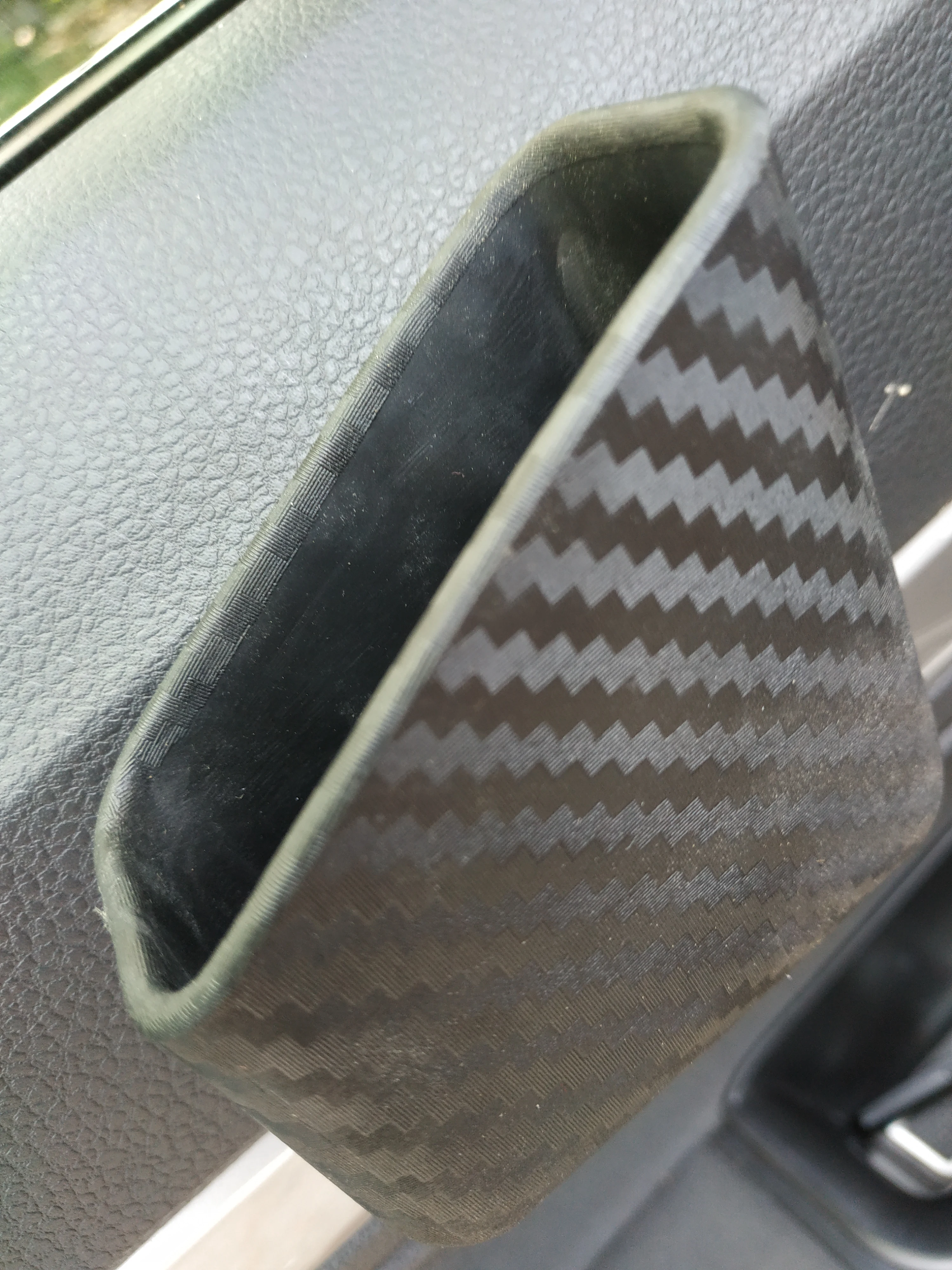 1 шт. Универсальный Автомобильный ящик для хранения кармашков из углеродного