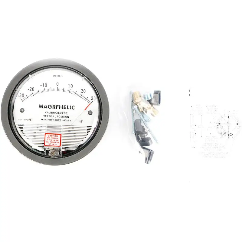 -30 ~ 30 PA микро-датчик перепада давления Высокая точность 1/8 &quotNPT измеритель