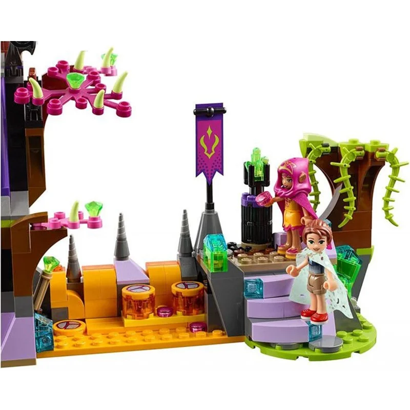 Bela Elves 10550 белый дракон серии Elf длинные блоки после спасения Cction с 41179 блоками для