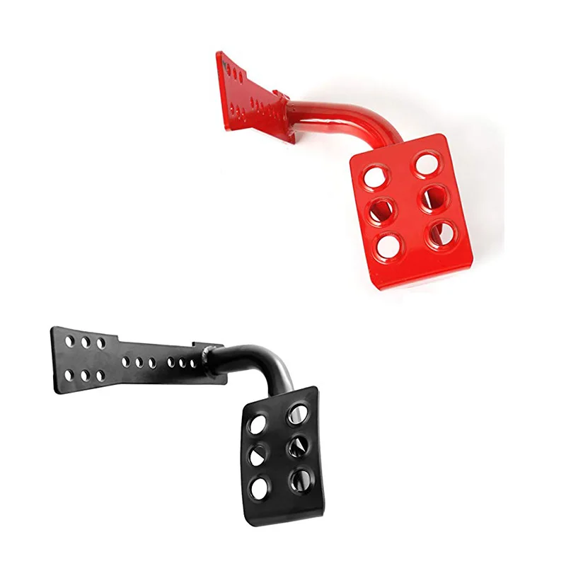 

Metal Dead Pedal Pad Left Side Foot Rest Kick Panel Car Vehicle Refitting Accessories for Jeep JK Wrangler Unlimited