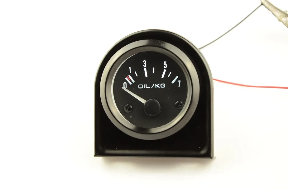 Oil press kg " 52 мм Температура воды/Температура масла/Масляный Пресс psi/Масляный Пресс кг/Вольт/амперметр/уровень топлива(без поплавка) манометр автомобильный измеритель - Цвет: Oil press kg