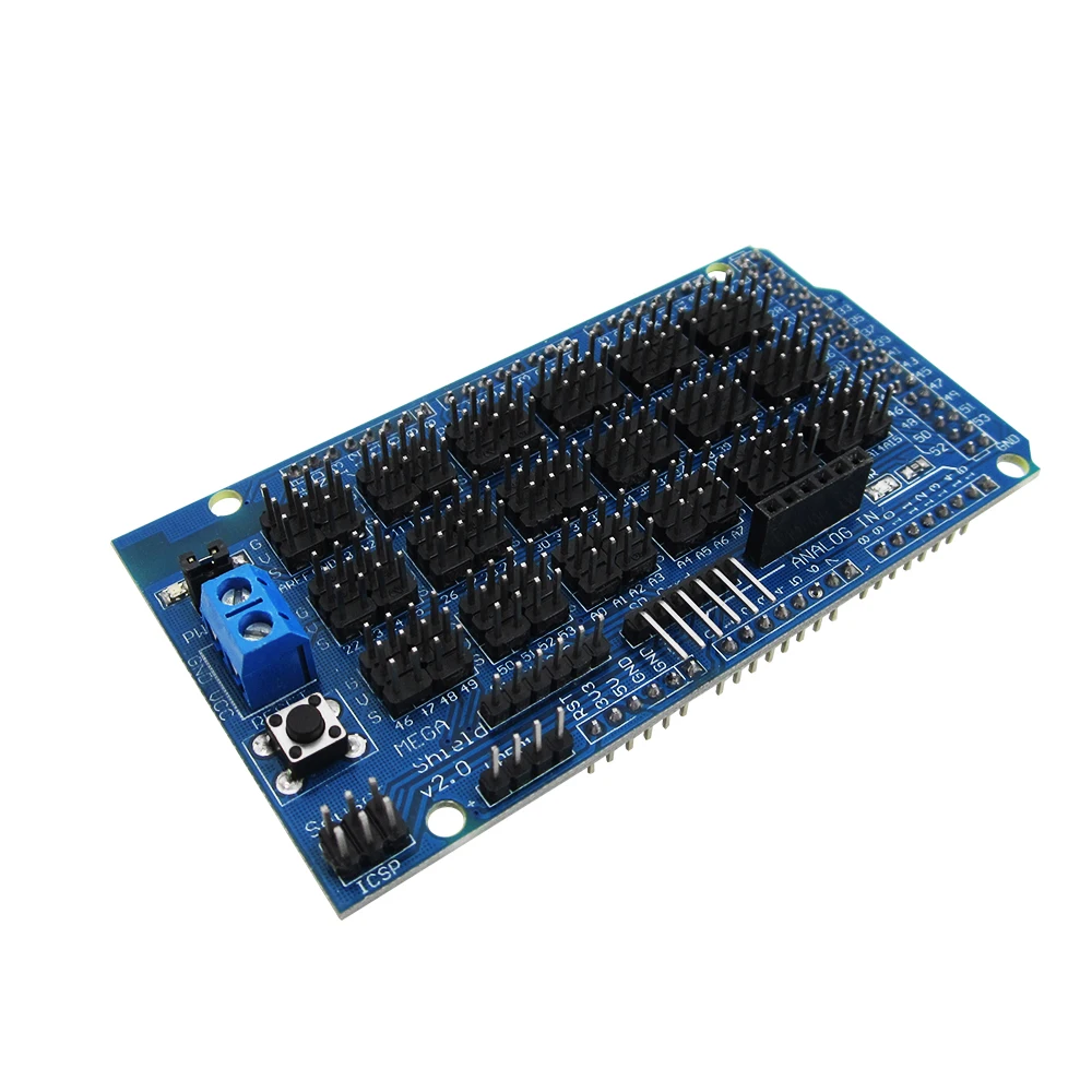 Датчик MEGA Shield V1.0 V2.0 2560 Поддержка IIC Bluetooth SD роботов mega2560 Sensor