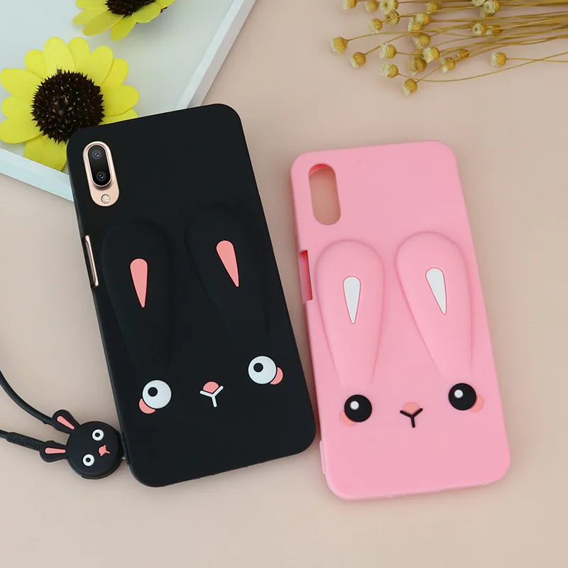 Lovely soft TPU silicone Carney rabbit phone case For Meizu meilan E E2 E3 Back cover mx6 Phone shell |