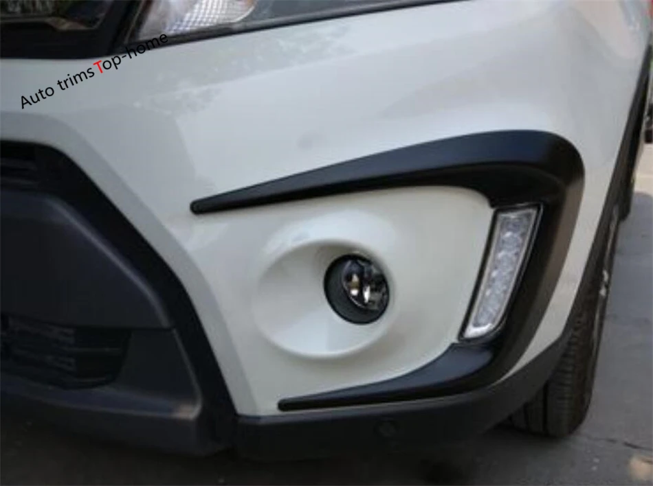 

Передняя противотуманная фара Yimaautotrims, защитная накладка для век и бровей, подходит для Suzuki Vitara Escudo 2015 2016 2017 2018, пластик