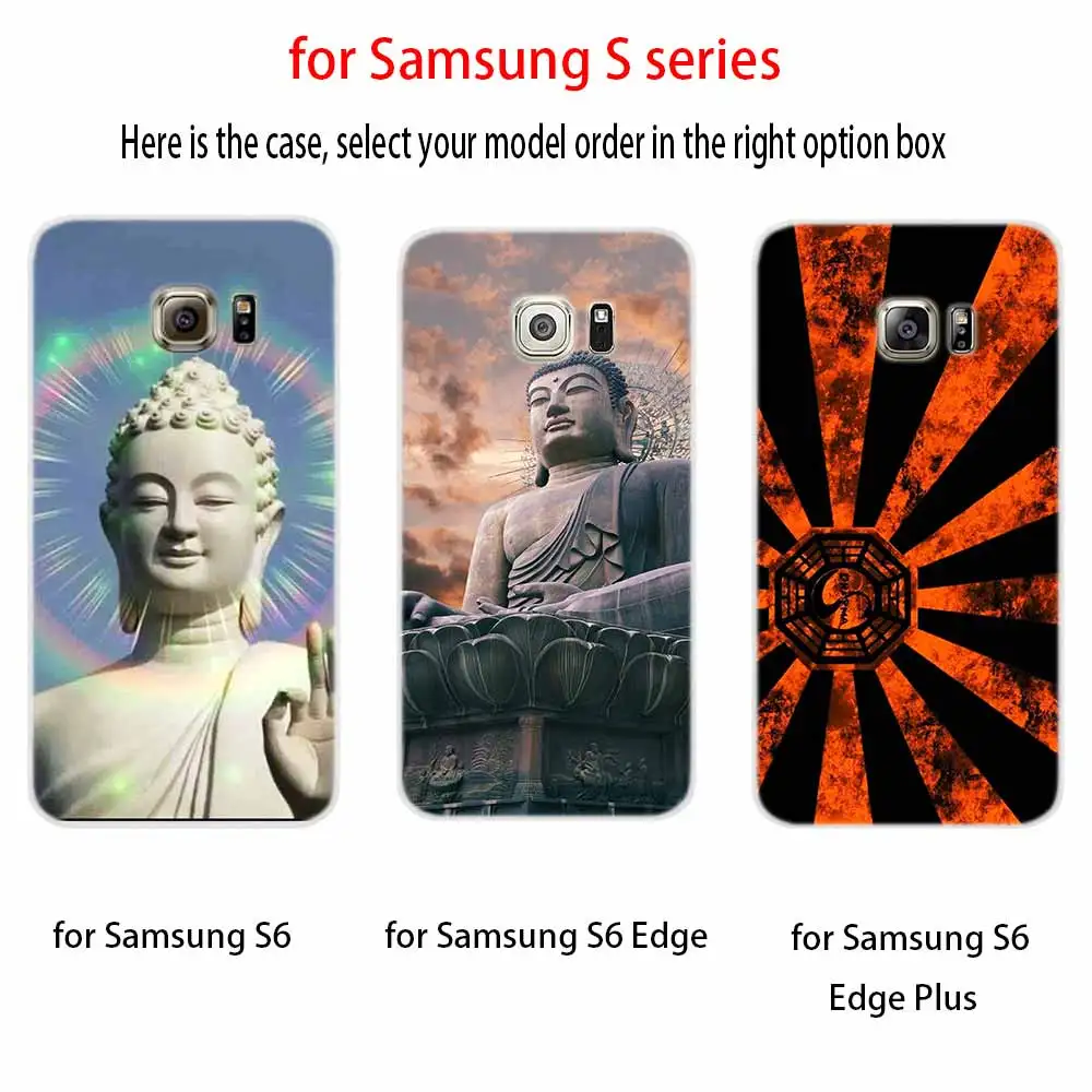 Чехол с Буддой для Samsung Galaxy S7 Edge S8 S9 S10 S11 S20 S21 Plus Lite E Ultra|Бамперы| |