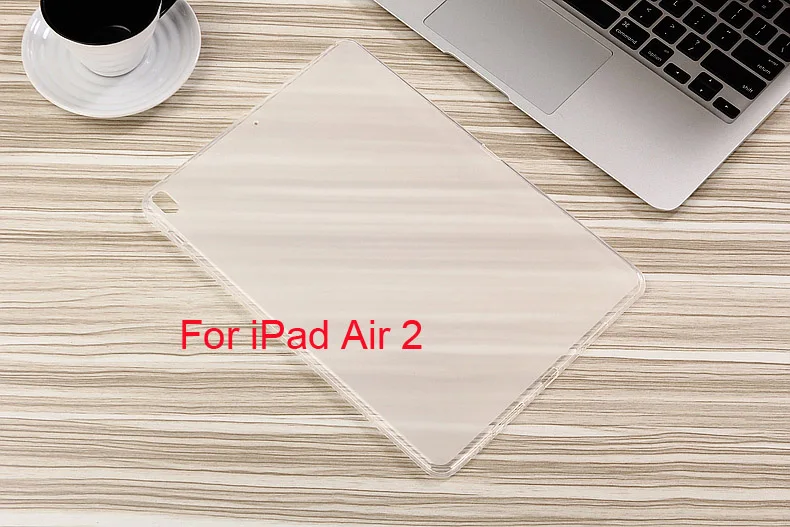 For iPad Air 2 Прозрачный чехол, внутренний матовый мягкий чехол из ТПУ для iPad Mini Pro Air 2 4 5 6 7 8 9 9,7 ''10,5'' 12,9 '''' - Цвет: For iPad Air 2