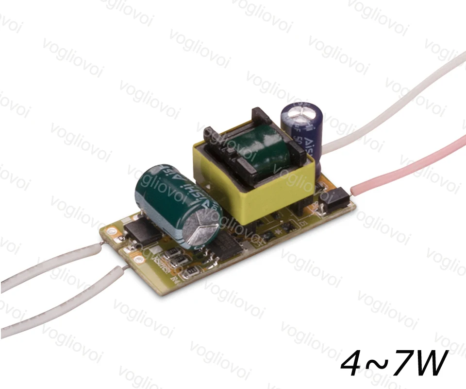 Светодиодный трансформатор 300MA AC110 AC220V IP20 1-3 Вт 4-7 Вт 8-12 Вт 13-18 Вт 18-24 Вт для потолочной лампы прожектора встроенный драйвер PCB