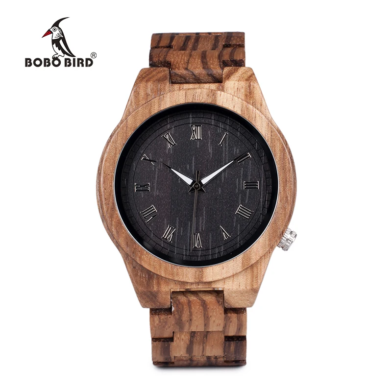 Мужские часы BOBO BIRD деревянные наручные W M30 Прямая поставка|watch for|watches for menwatch zebra |