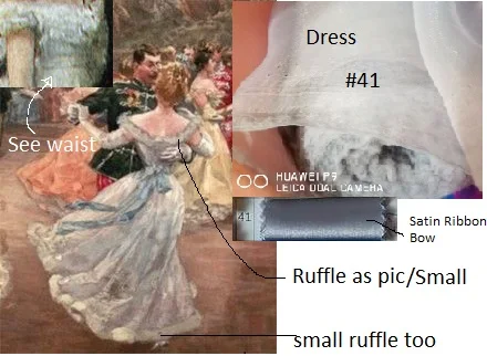 Изготовленное на заказ женское/Гражданская война Южный красивый бальный наряд