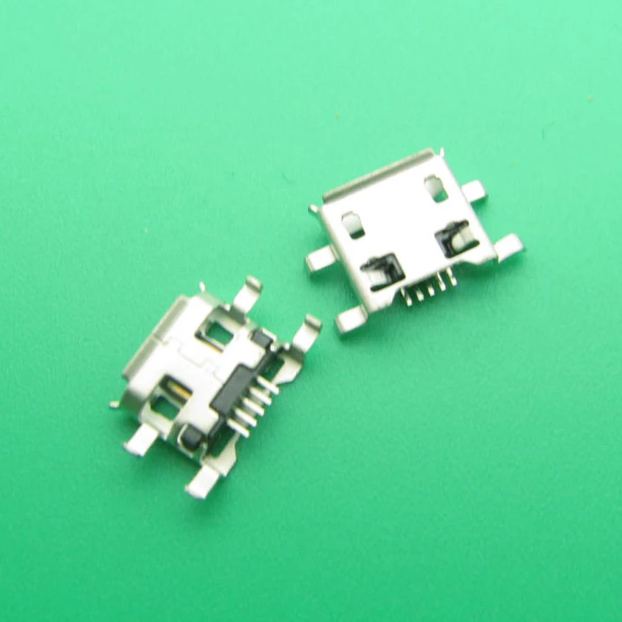 

100PCS Micro usb Charging Socket for Huawei C8813 C8813Q U8818 C8500 C8600 U8150 U8800 C8300 for Onda V102W Tablet PC PAD MID