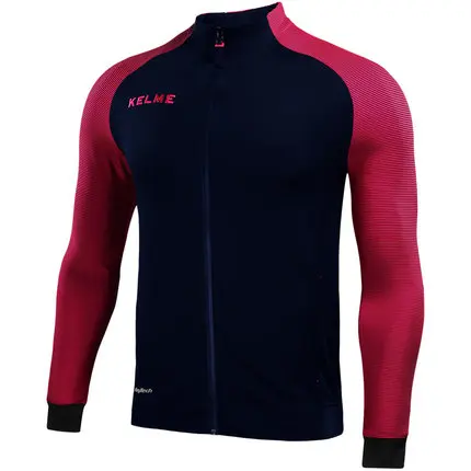 KELME мужская куртка для бега, ветровка, баскетбольная, Футбольная, тренировочная, Спортивная, джерси, одежда 3871300 - Цвет: Fluorescein rose