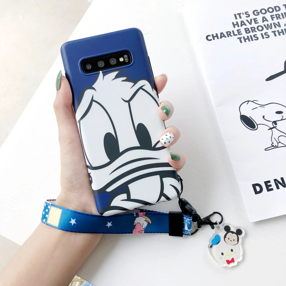 Забавный чехол с изображением Дональда Трампа из мультфильма S10 Plus мягкие