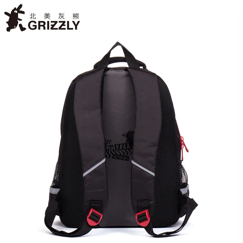 GRIZZLY, детская школьная сумка для мальчиков, водонепроницаемые ортопедические рюкзаки для начальной школы, сумки для 1-5 класса, модные сумки на молнии