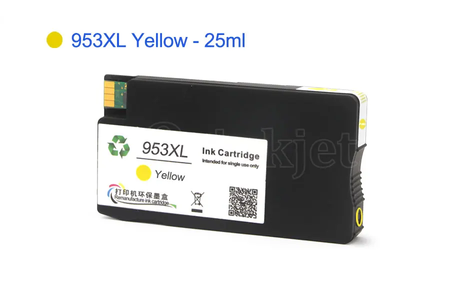 Third Partty с чипом для hp 953 XL совместимый чернильный картридж для hp OfficeJet 7740 8210 8710 8715 8720 8730 8740 8725 8728