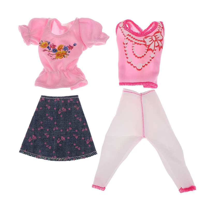 Кукольное платье ручной работы модная повседневная одежда для девочек