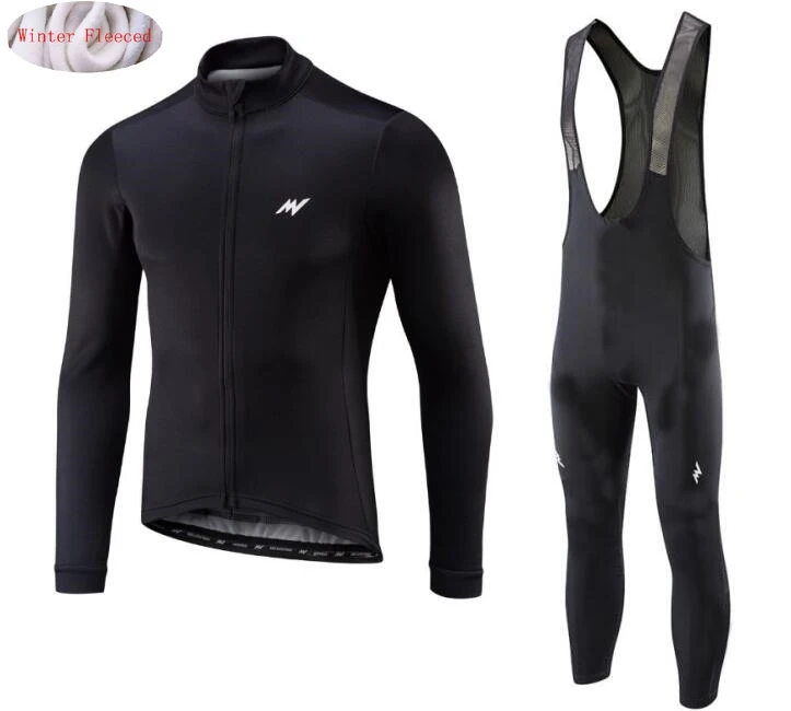 Molo Зима теплоизолирующего флиса Велосипеды Джерси 2018 pro team ropa ciclismo hombre invierno