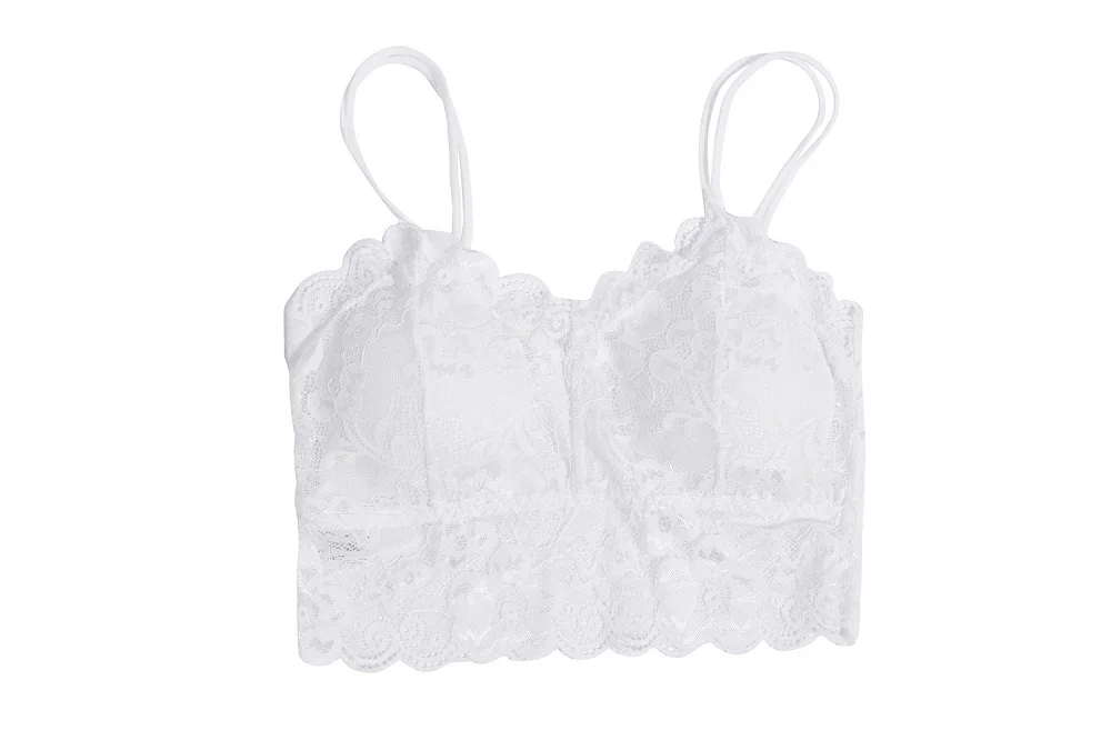 White Женские короткие топы, новая мода, без рукавов, кружевная, с цветочным рисунком, топы, полые, одноцветные, камзол, топы, повседневные топы для девочек - Цвет: White