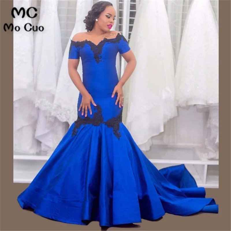 

Long prom dress 2018 Amazing Short Sleeve Sweetheart Short Sleeve Appliques Lace Satin Vestido de festa Women prom dresses