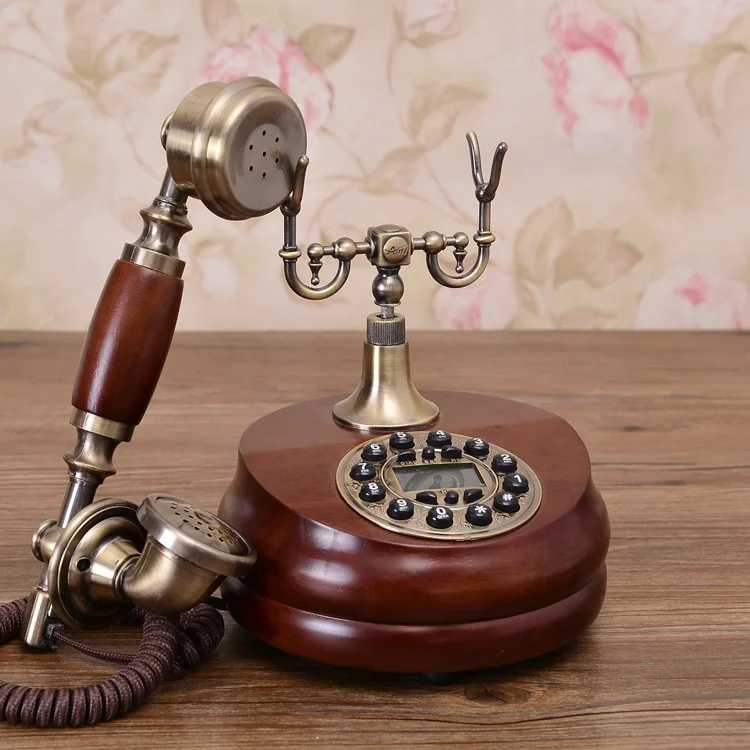 Винтажная система для сотового телефона фиксированная без рук с голубой