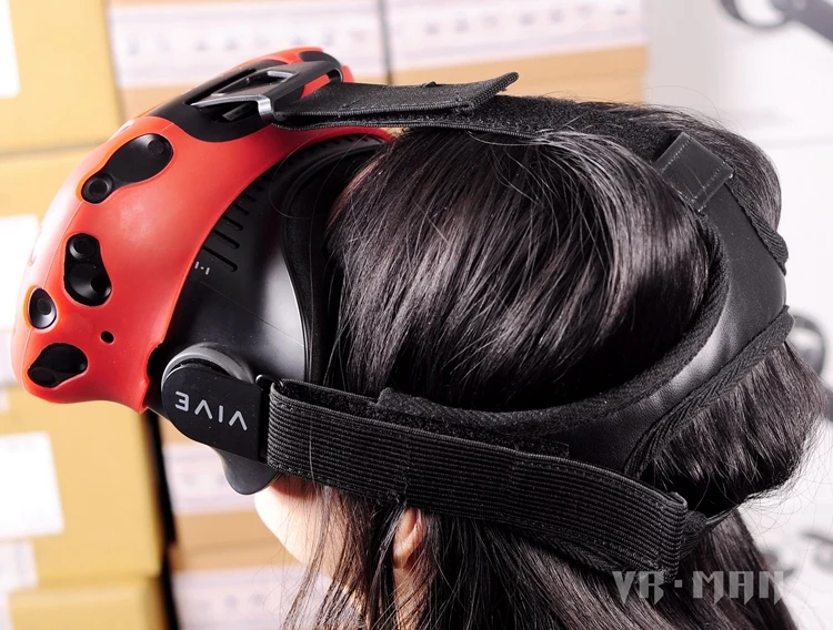 Для htc Vive гарнитура Регулируемый эластичный жгут PU ремень на голову, VR очки повязка на голову для htc vive vr аксессуары