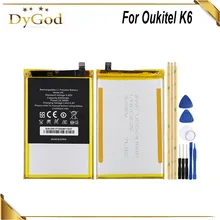 Аккумулятор DyGod на 6300 мА · ч для Oukitel K6 аккумулятор высокого