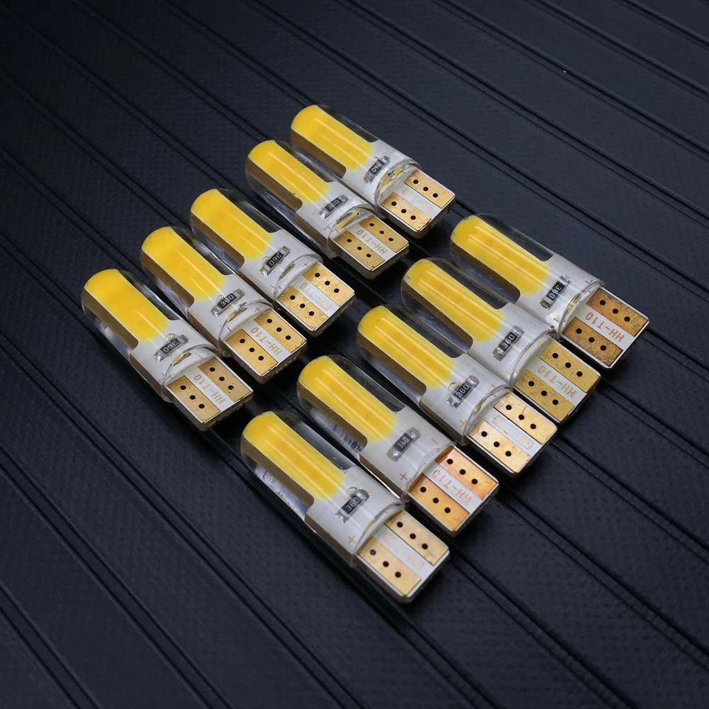 Светодиодный W5W T10 194 168 COB 8SMD светодиодный парковочная лампа авто Клин габаритный