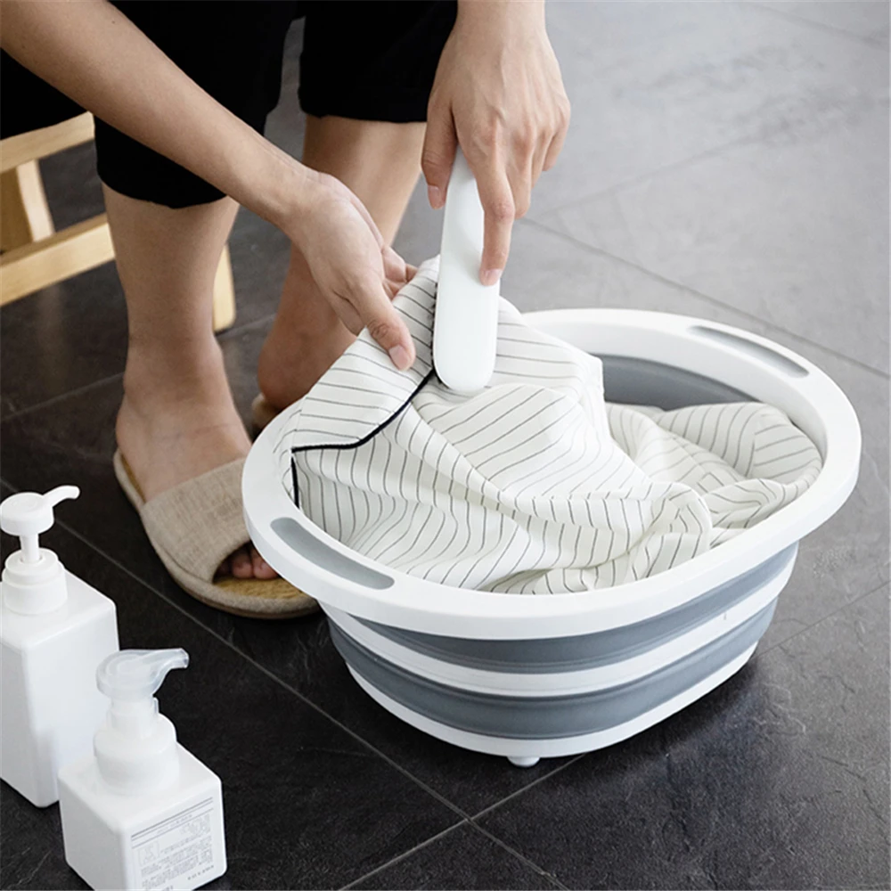 Dropship Kitchen Chopping Blocks Silicone Foldable Cutting Board Collapsible Clothes Wash Basin Vegetable Fruit Washing Basket | Дом и сад