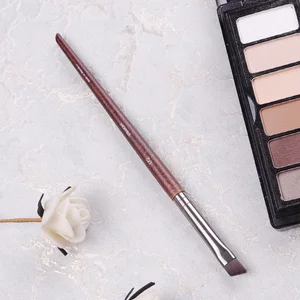 Высококачественная деревянная ручка #172, скошенная, плоская, Прецизионная, корректор, влажный консилер, крем, Кисть для макияжа