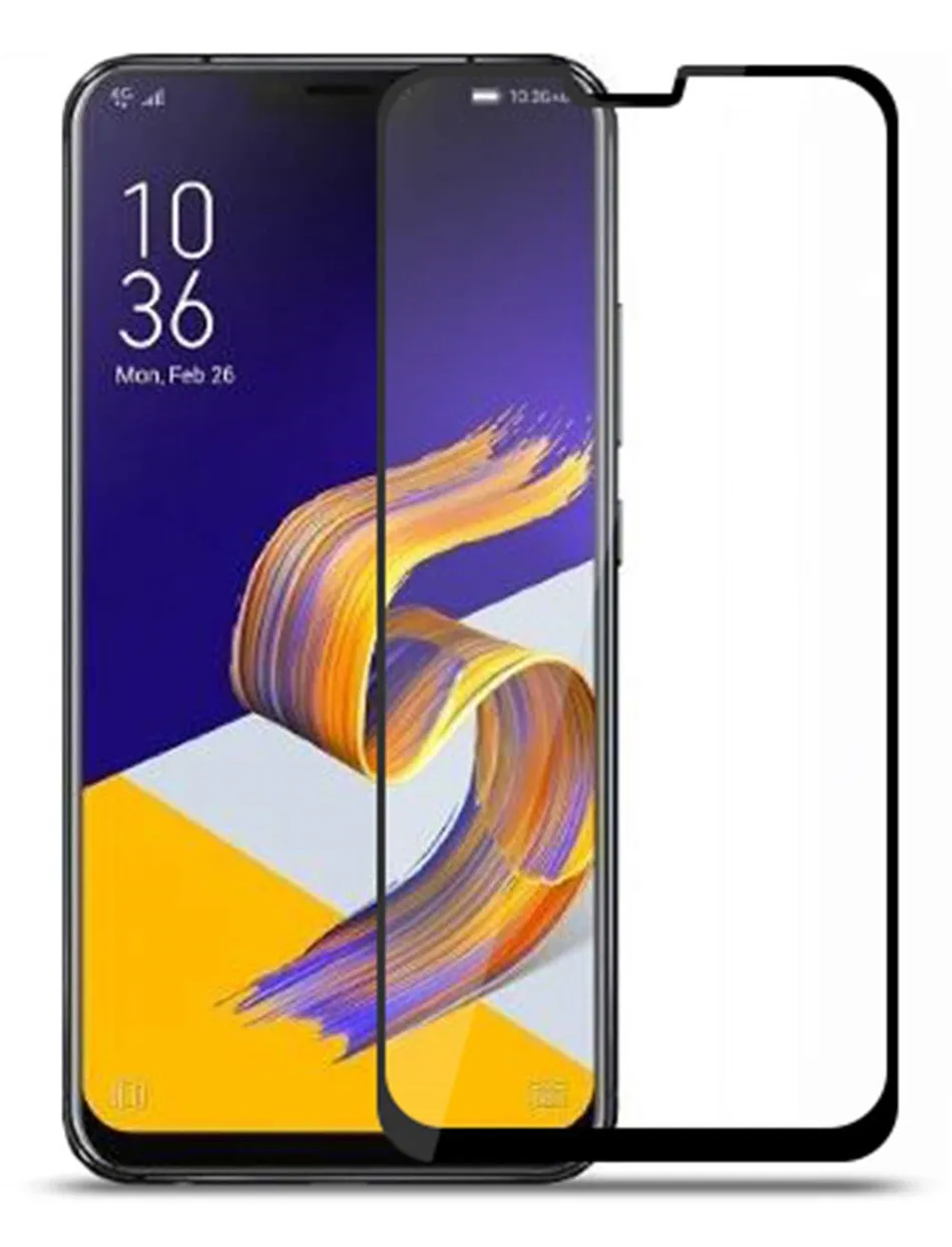 Для Asus Zenfone Max Pro M2 ZB631KL прозрачный мягкий силиконовый чехол ZB633KL + закаленное