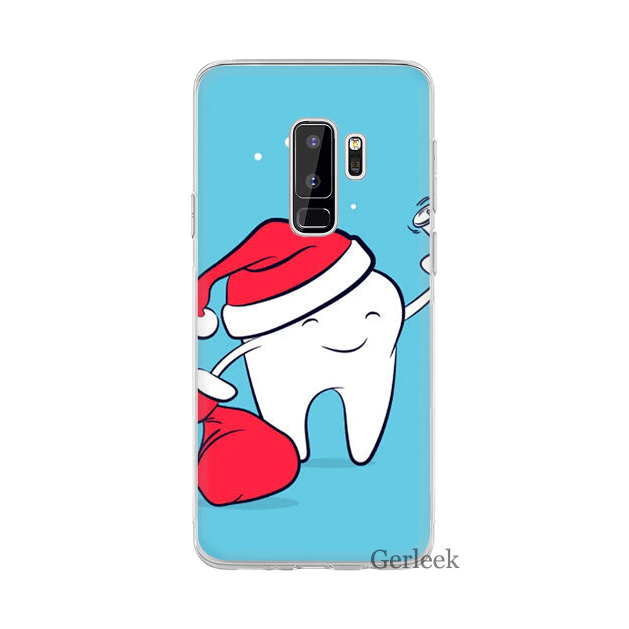 Desxz Dentista футляр для зубных протезов Samsung Galaxy S3 S4 S5 S6 S7 Edge S8 S9 S10 Plus S10e | Мобильные