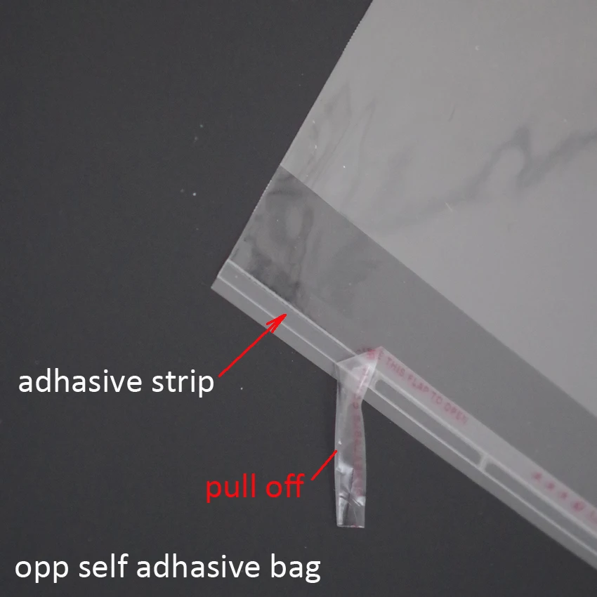 1000 шт. пакеты для упаковки подарков 4x 6/5x 7/5x 8/6x 8/6x1 2/7x1 2/8x10 см|adhesive transparent|adhesive bagadhesive