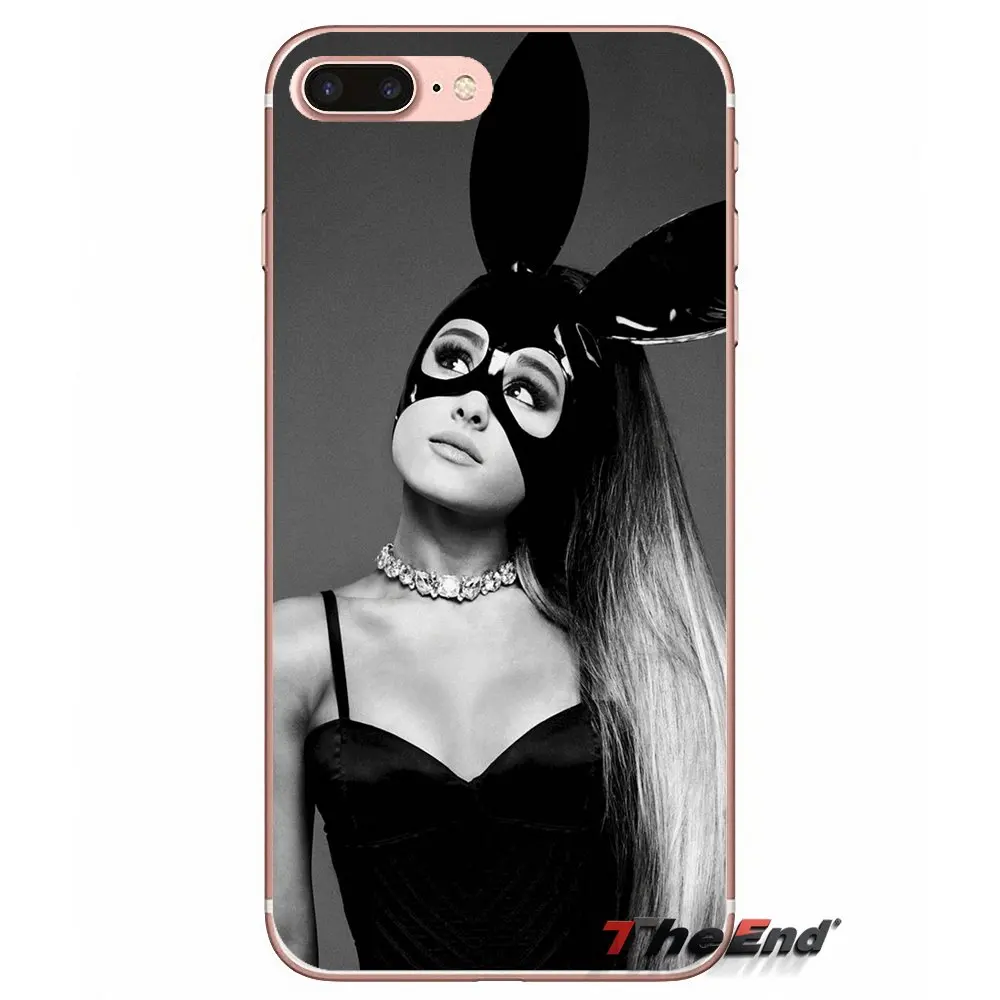 Силиконовый чехол Ariana Grande для Samsung Galaxy J1 J2 J3 J5 J7 A3 A5 A7 2015 2016 2017 J330 J530