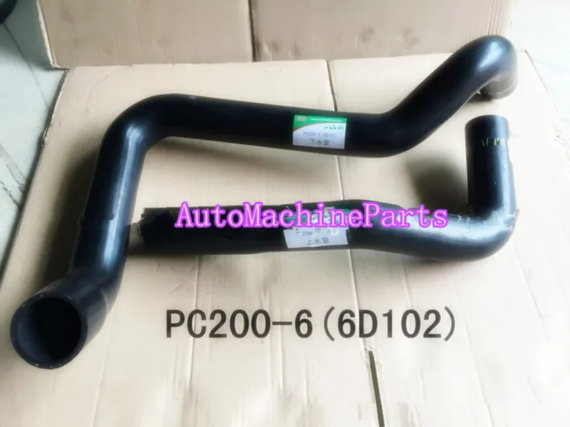 Mangueira do Radiador para Komatsu Pc200-6 com Motor Upper Lower 6d102 & 20y-03-21890 20y-03-28293