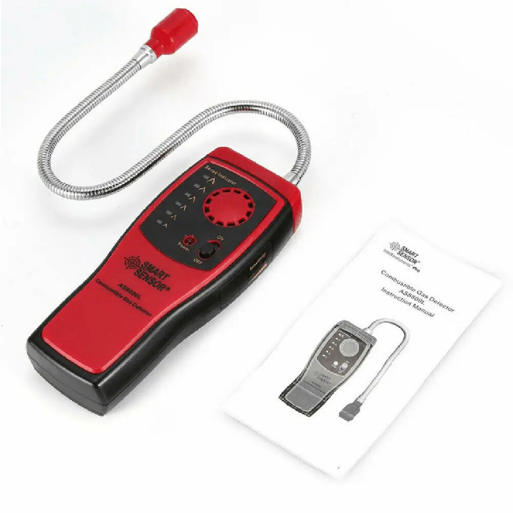 Gas Detector Combustible Hand-held Leak Detecto Biogas alarm AS8800L | Инструменты