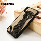 Iretmis 5 5S SE 6 6S, мягкий силиконовый чехол из ТПУ для телефона iPhone 7, 8 plus, X, Xs, 11 Pro Max, XR, рисунок с милыми животными, украшенный рисунком