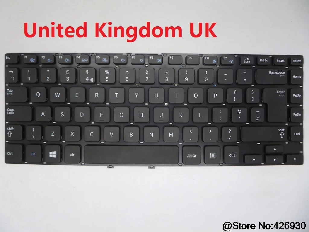 

Laptop Keyboard For Samsung NP350V4C 355V4C 355V4X 3445VX 3445VC 3445EC 3440VC 3440EC English US United Kingdom UK