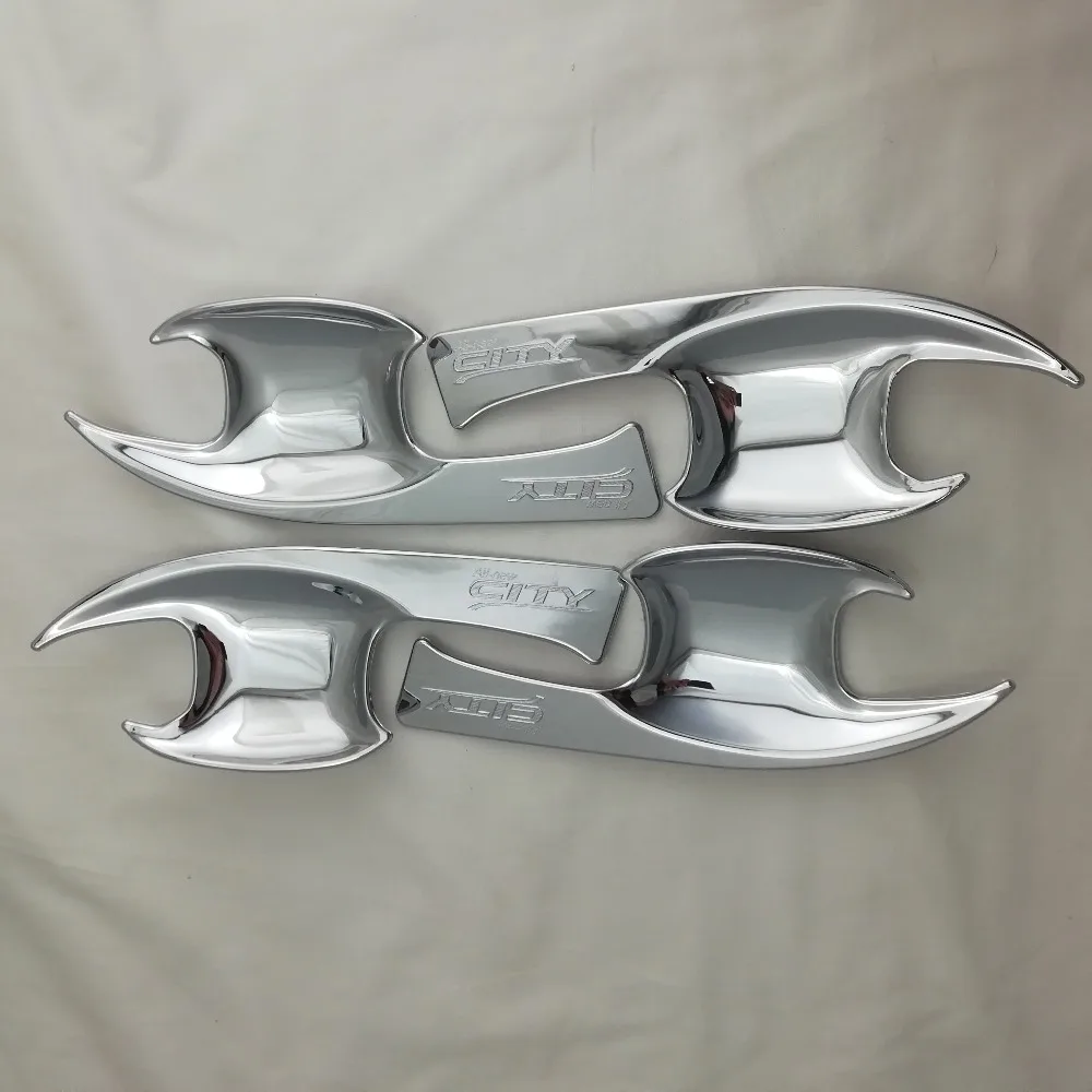 Для Honda Grace GM6 City VTi- Автомобильная дверная ручка крышки чаши ABS хромированные аксессуары наклейки для стайлинга автомобилей