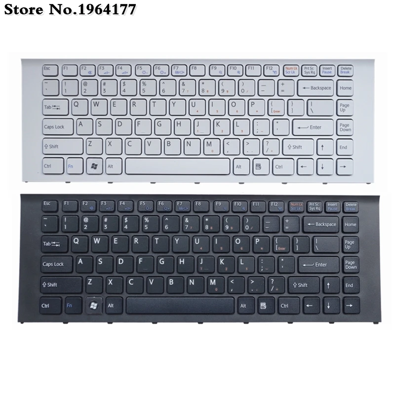 

New Laptop keyboard for Sony VPC-EA VPCEA EA2S3 EA300C EA38EC EA37EC EA46EC EA48EC EA400C EA47 English US layout