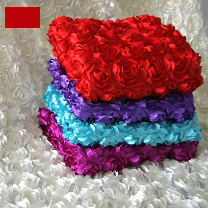 1 метр 100*140 см 3D атласная ткань с вышивкой для шитья одежды юбки фон свадебной