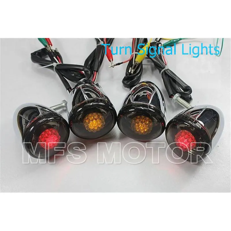 

Motorcycle Parts Turn Signals Light LED Kit for Bullet 41mm