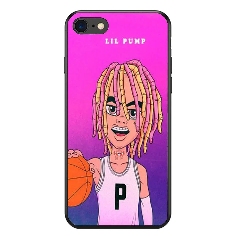 Lil Pump soft Silicone phone case for iPhone 8 7 6 6S Plus X XS MAX XR 10 5S SE Coque Shell |