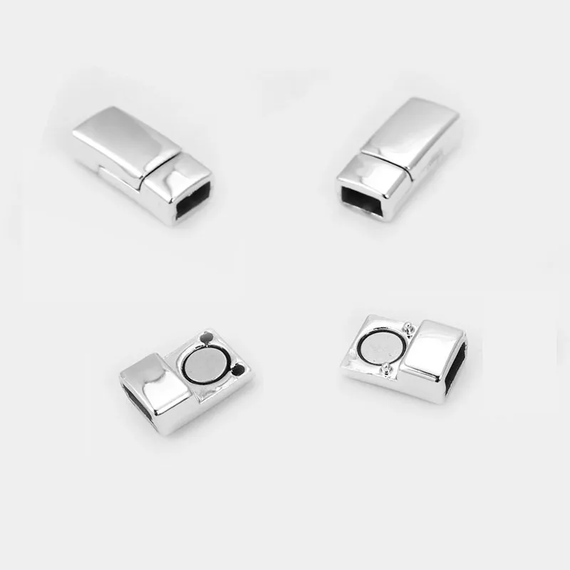 5 шт. плоские кожаные заглушки для ювелирных изделий 6 х2 мм|Ювелирная фурнитура и