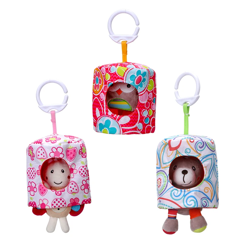 BBSKY шесть маленьких стилей животных играть peekaboo милый интересный скрытый поиск