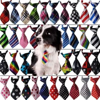 50 piece new colorful handmade adjustable pet dog ties pet bow ties lovely printed cat neck ties dog grooming supplies 32 color